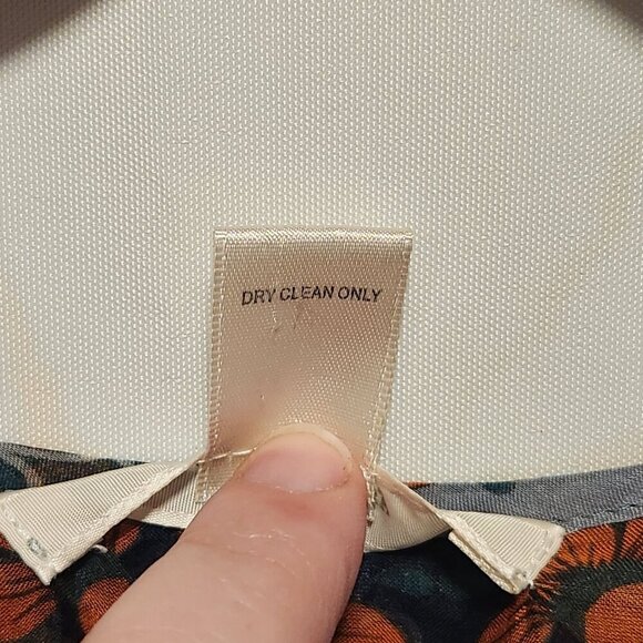 Trinity 100% Silk Blouse Women's Size M Floral V-Neck 3/4 Sleeve Elastic‎ Waist - Picture 3 of 9